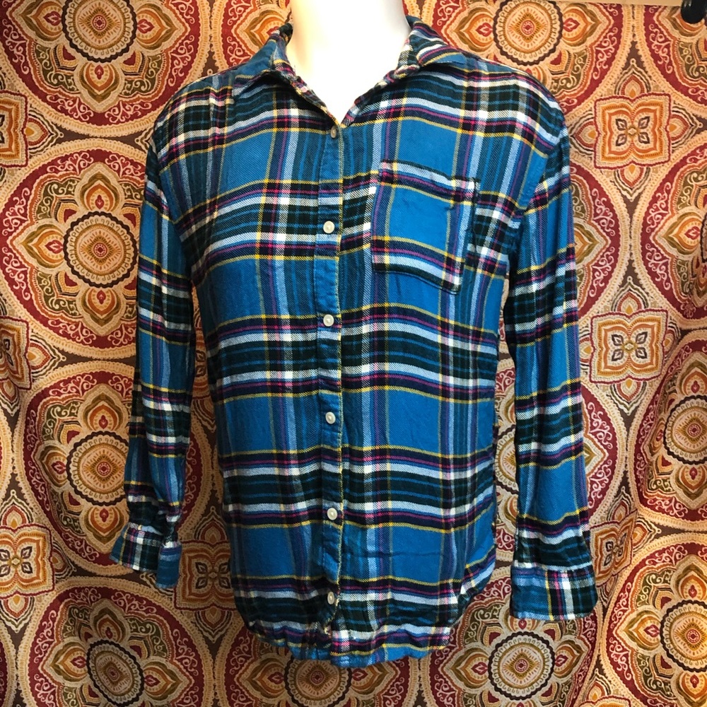 2 FOR 1 Old Navy Boyfriend Youth Flannel Size XL